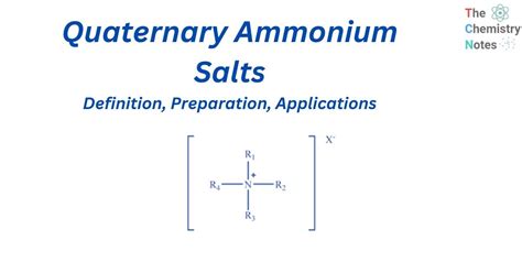  Quaternary Ammonium Salts: Ikuinen Kemiallinen Taistelu Mikroorganismien Vastaa?!